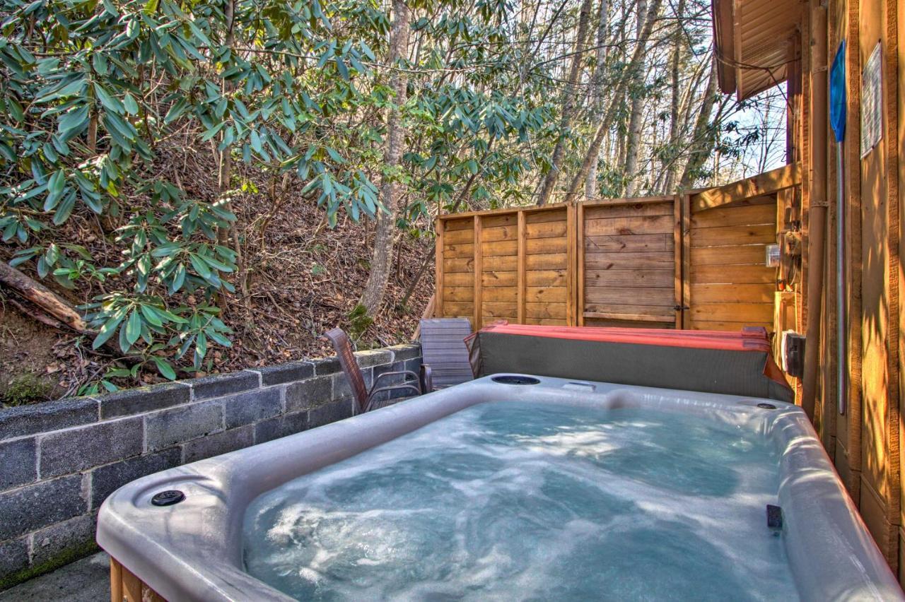 Couples Cabin Great Smoky Arts And Crafts Community Villa Gatlinburg Eksteriør bilde